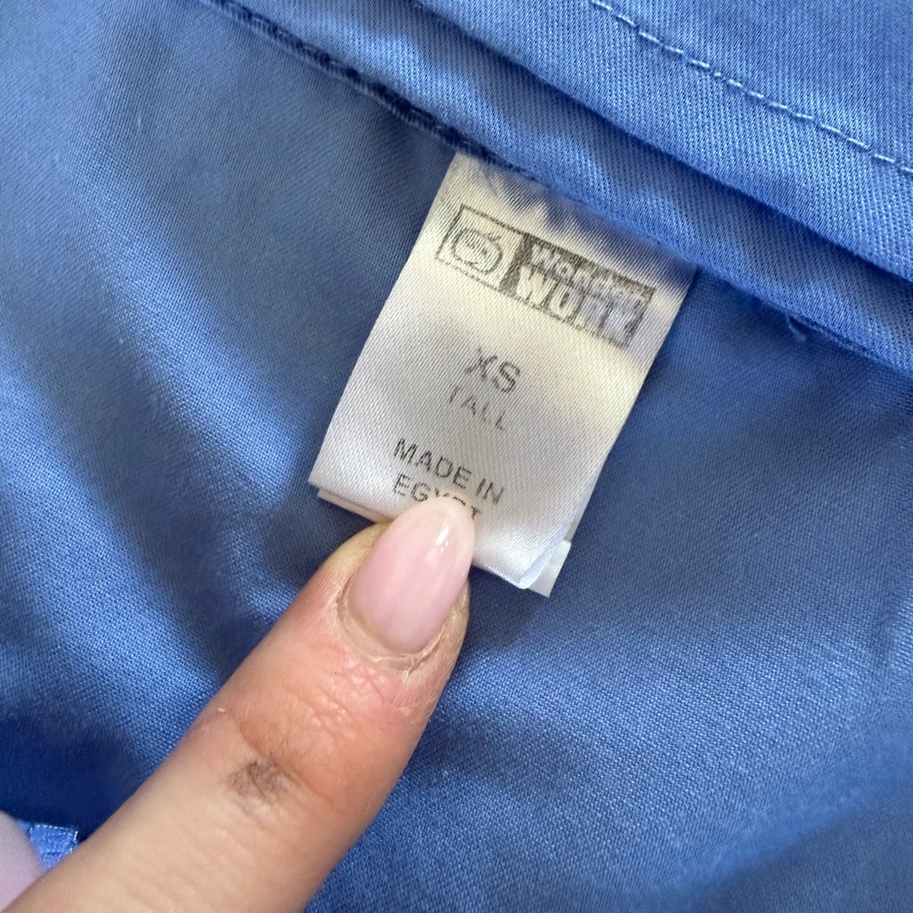 WonderWink WonderWORK Scrub Set - Ceil Blue - XXS Top / XS Tall Pants - Picture 10 of 10